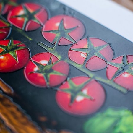 Цифровая печать с фольгой и лаком