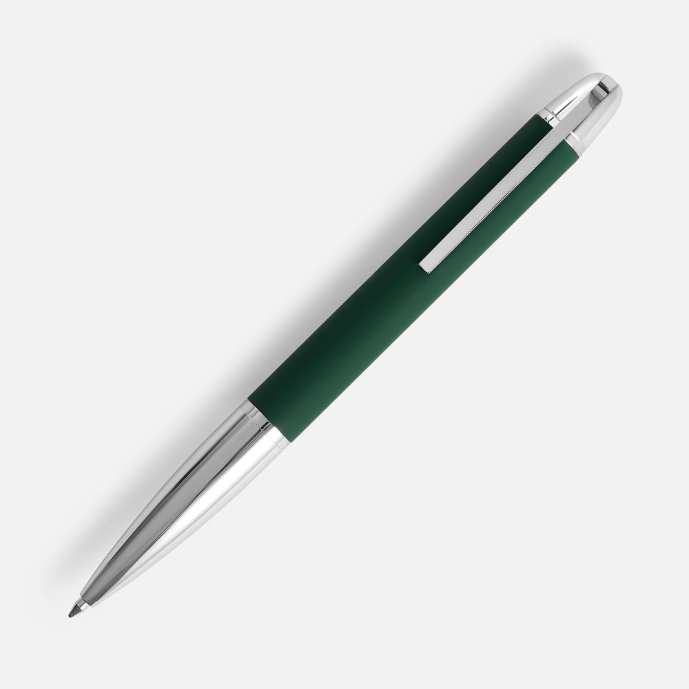 Ручка шариковая Arc Soft Touch, зеленая