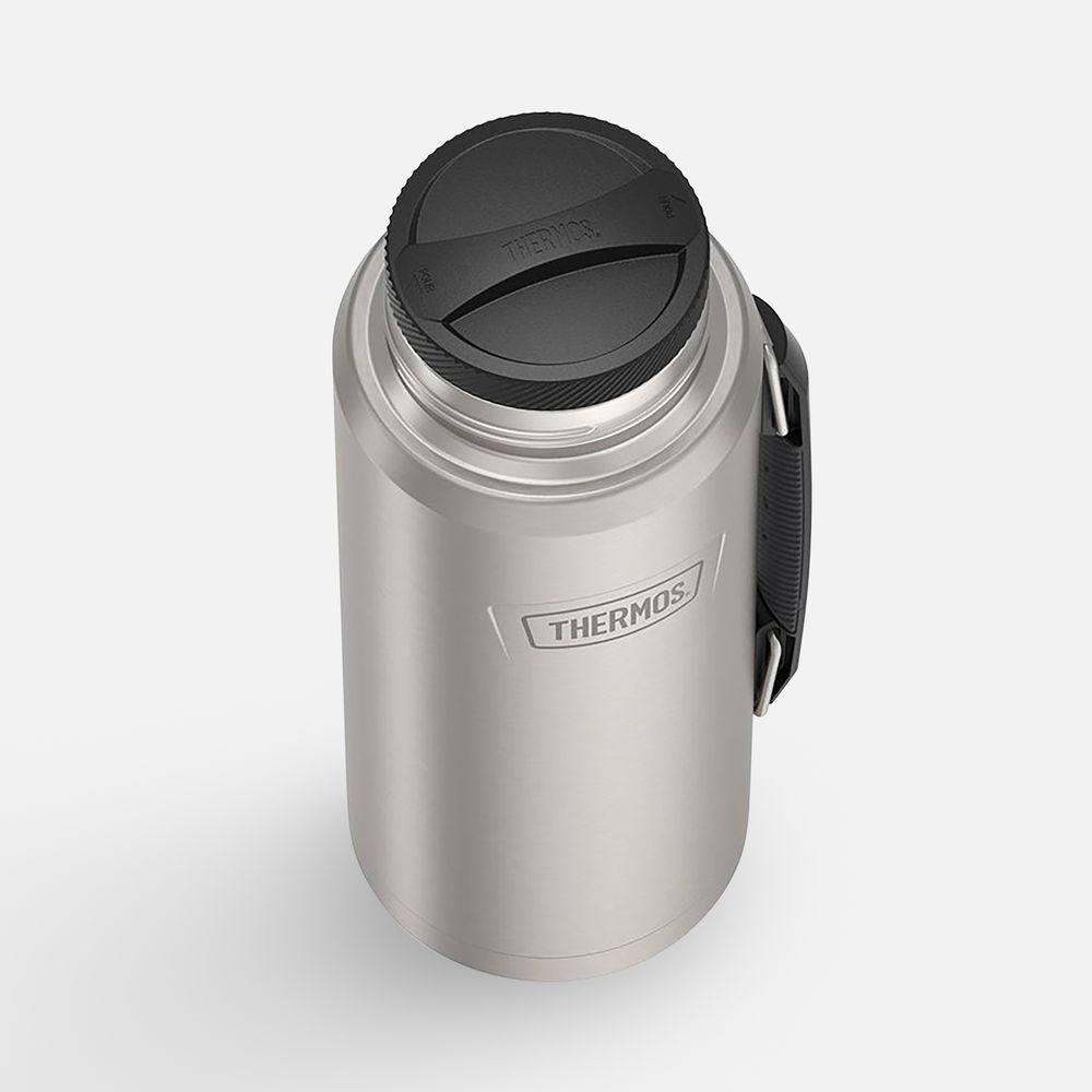 Термос Icon 1200, серебристый (стальной)