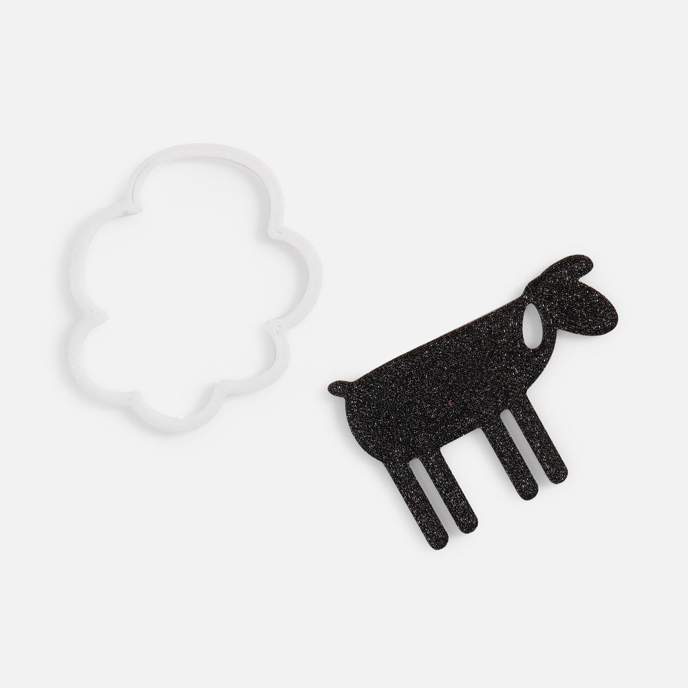 Подвеска «Овечка с облачком», 3D-печать на заказ