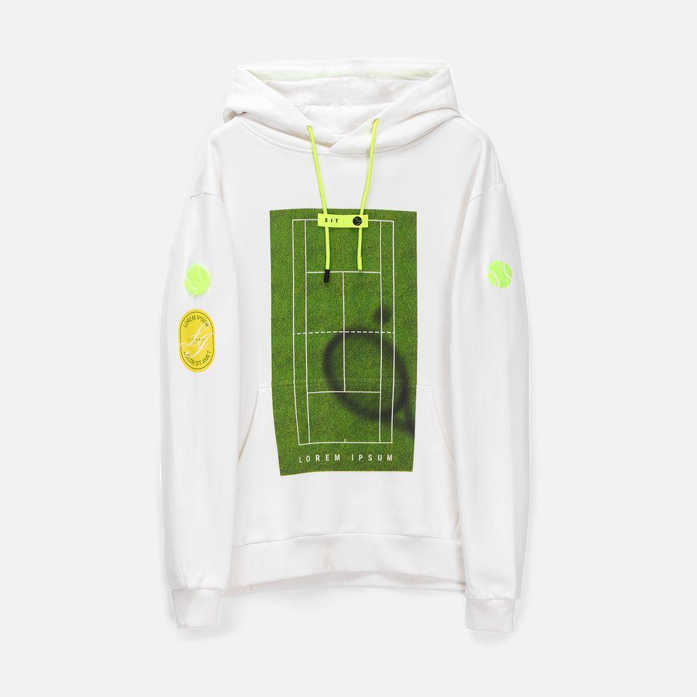 Худи Kirenga Heavy 2.0, белое