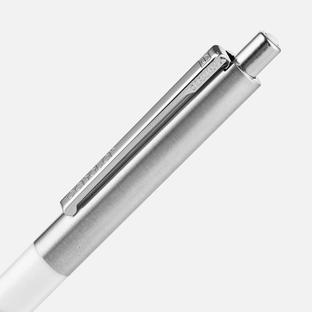 Ручка шариковая Senator Point Metal, ver.2, белая
