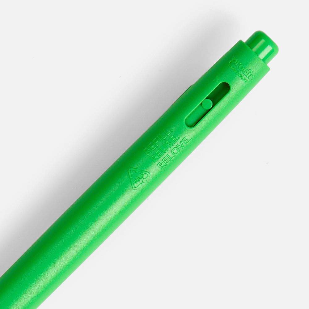 Ручка шариковая Prodir DS11 PMP, зеленая