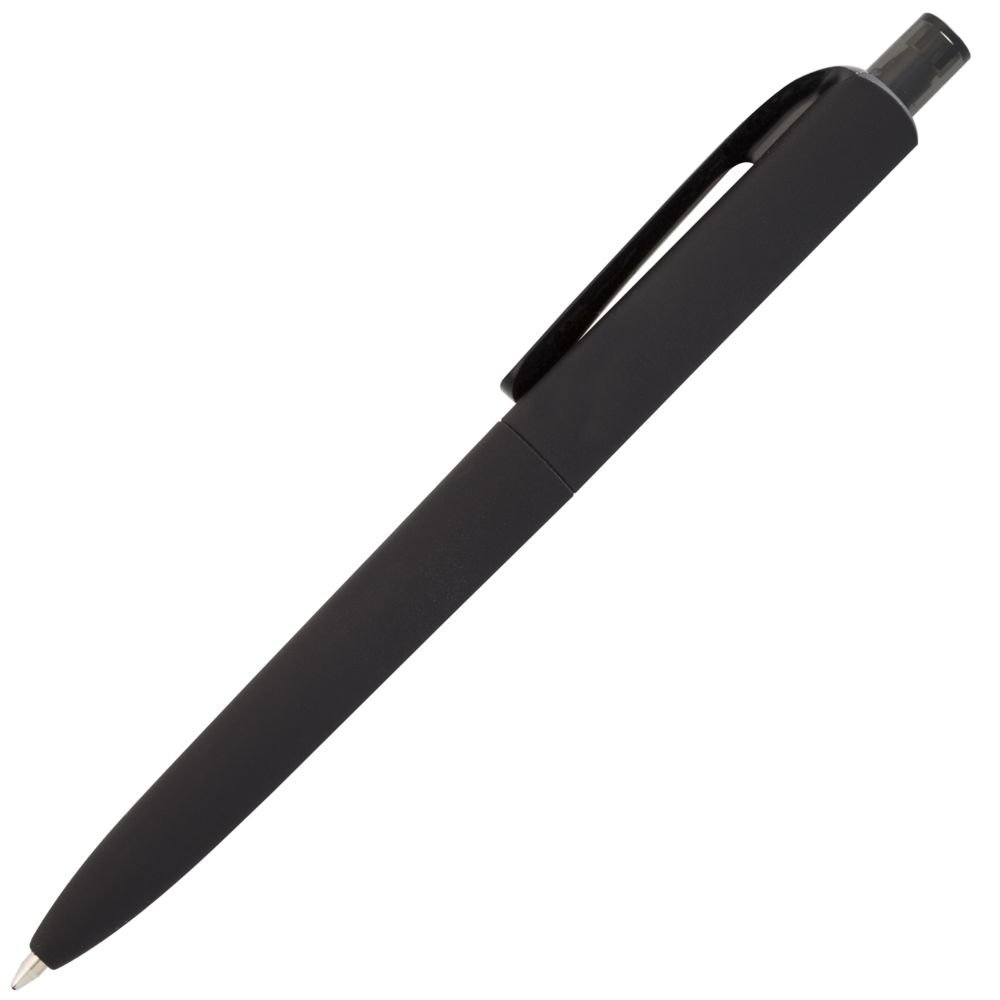 Ручка шариковая Prodir DS8 PRR-T Soft Touch, черная