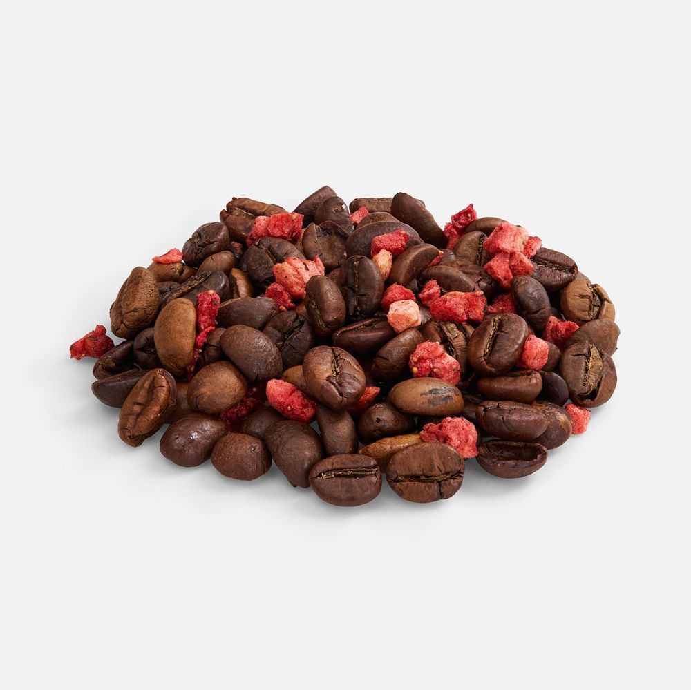 Кофе в зернах Coffeedence, с клубникой