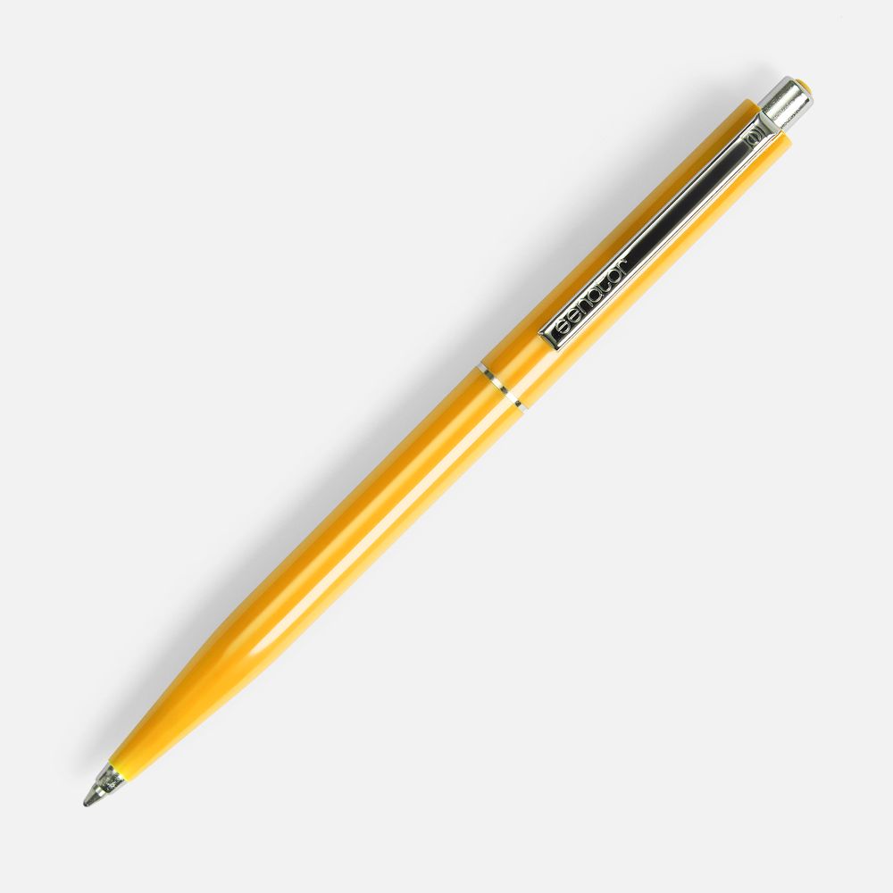 Ручка шариковая Senator Point, ver.2, желтая