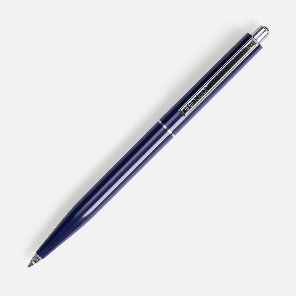 Ручка шариковая Senator Point, ver.2, темно-синяя